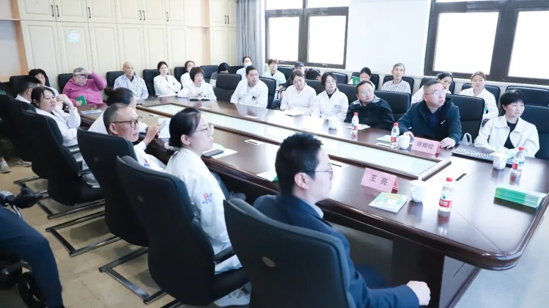 党建联建聚合力，医护同心暖银龄——萧山区皮肤病医院与杭州金诚护理院开展党建联建活动